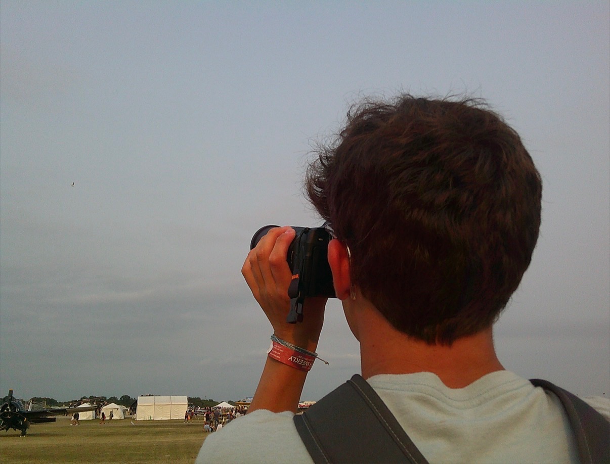 Portrait of photographer and web designer Isaac Motl